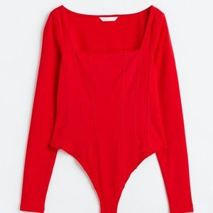 H&M Long-sleeved Bodysuit (NWT)